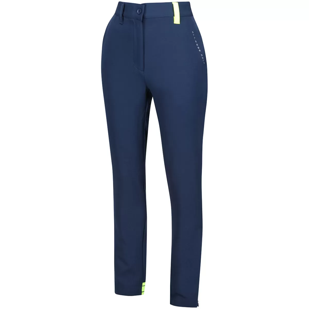 Shop Ellesse Ladies Torie Cuffed Stretch Golf Trousers Navy