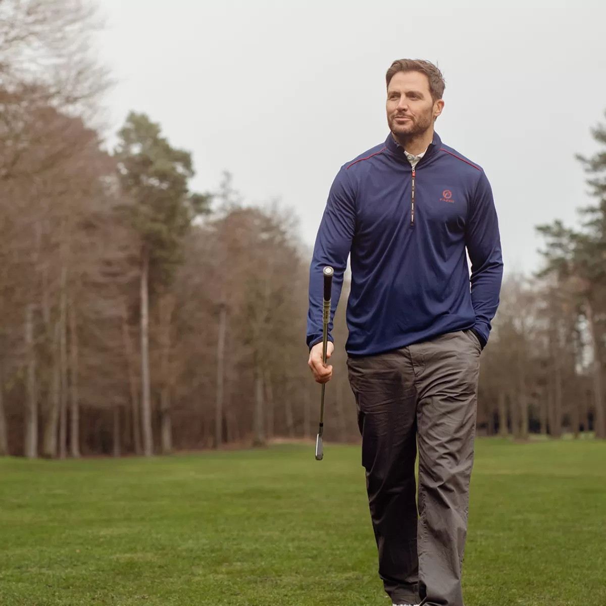 Best Men's Reanut Core Golf Midlayer Men Men's Golf Sweaters