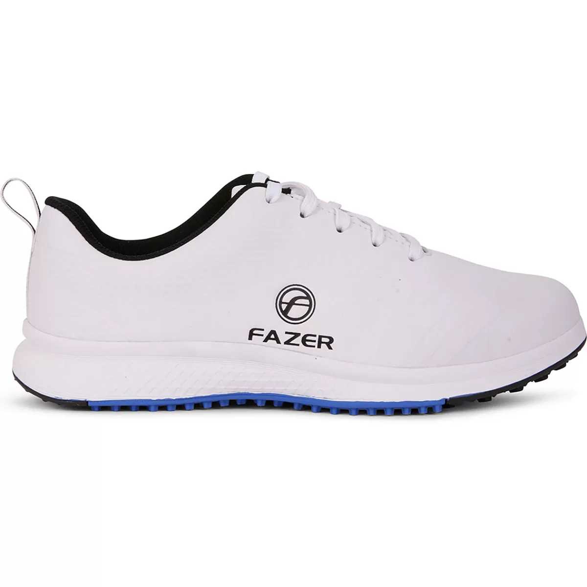 Cheap Fazer Men's Ventura Waterproof Spikeless Golf Shoes White