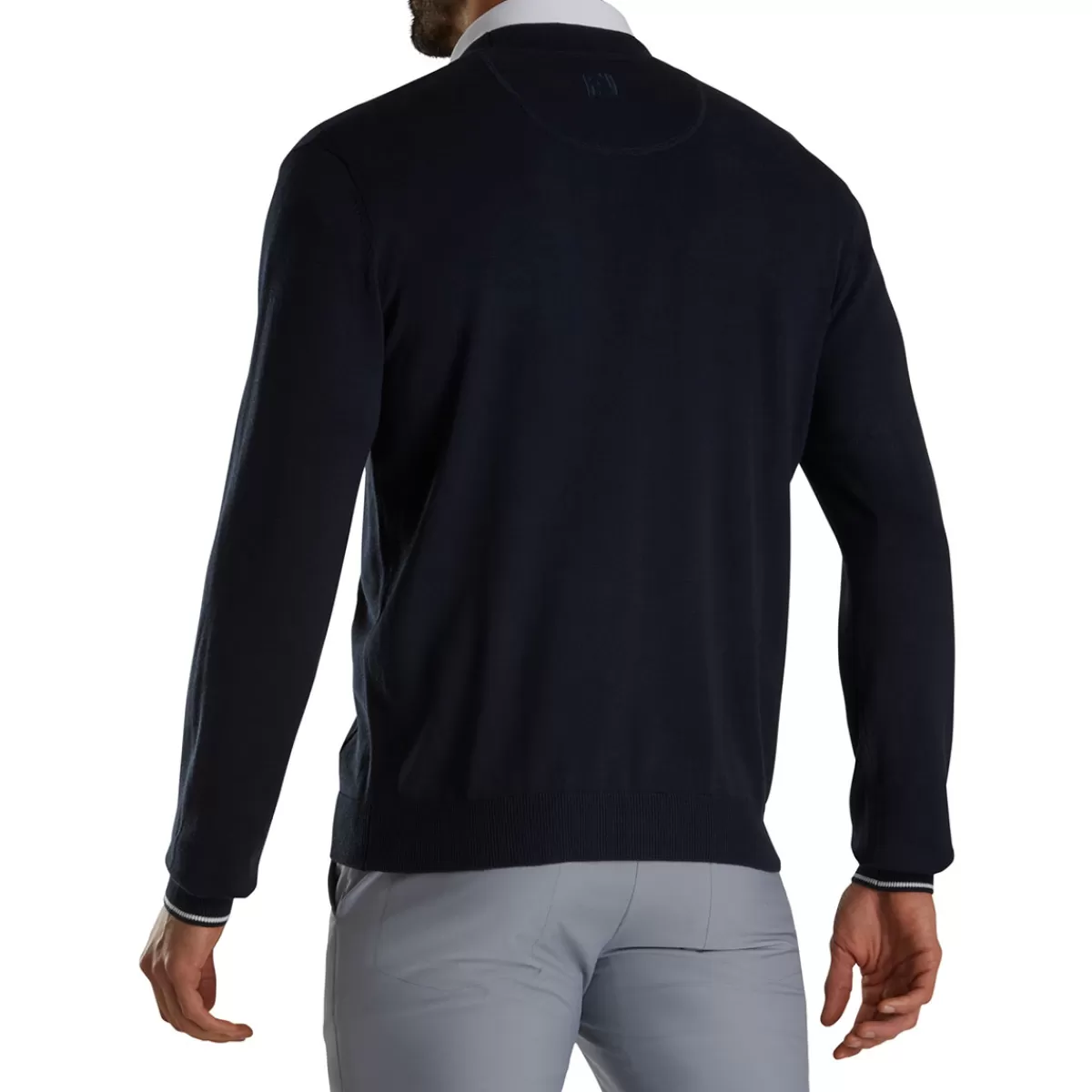 Flash Sale Men's Centennial Collection Golf Cardigan Sweater Men Men's Golf Sweaters