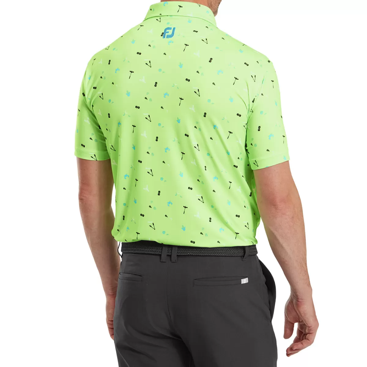 Clearance FootJoy Men's Clam Bake Golf Polo Shirt Green