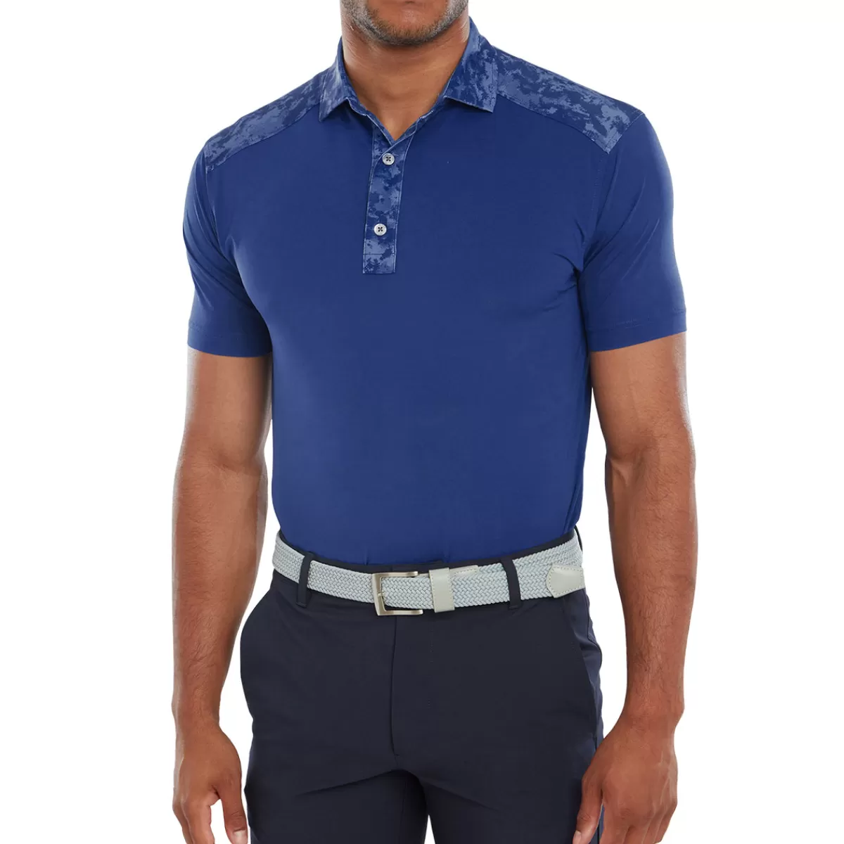 Cheap FootJoy Men's Cloud Camo Trim Golf Polo Shirt