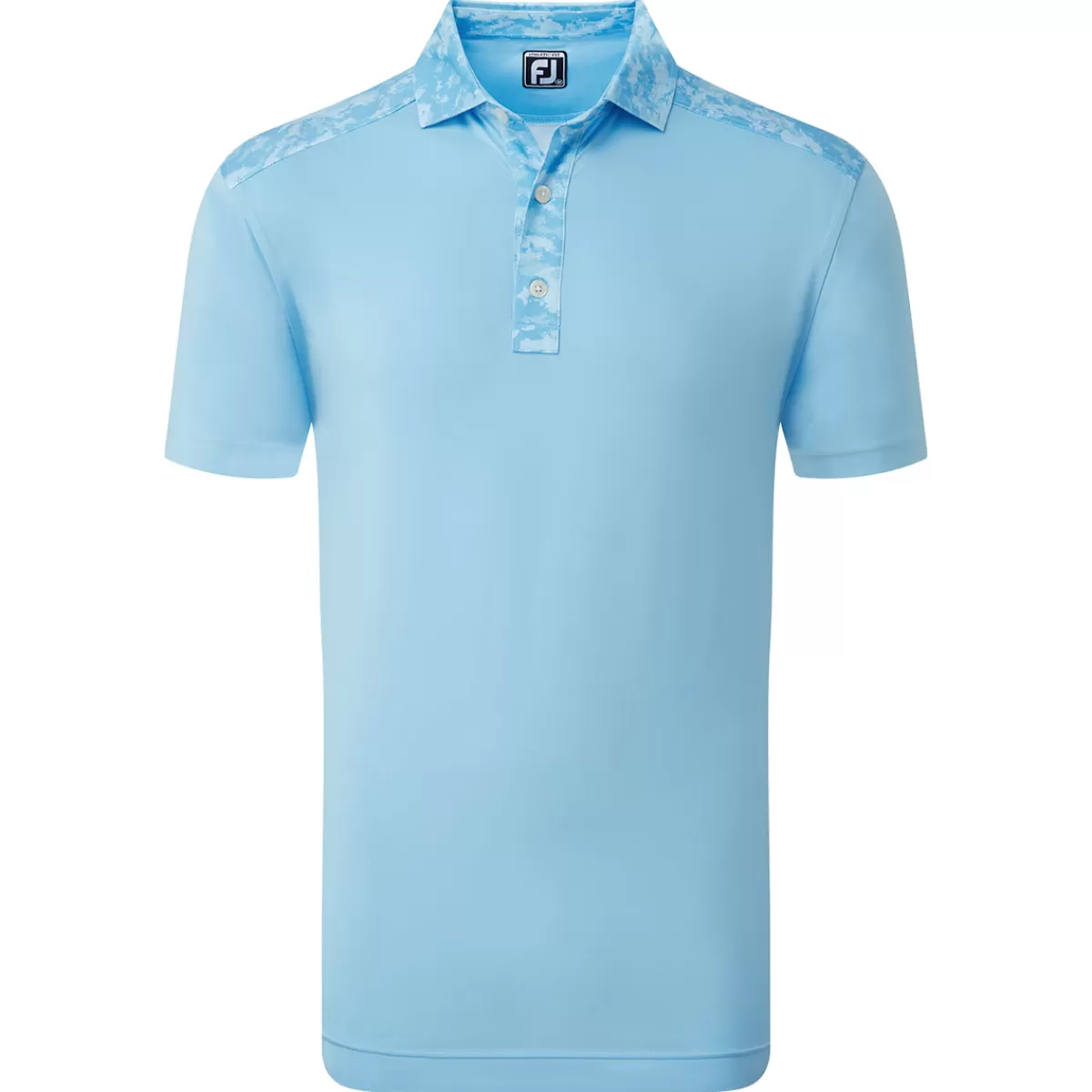 Flash Sale Men's Cloud Camo Trim Golf Polo Shirt Men Men's Golf Polo Shirts