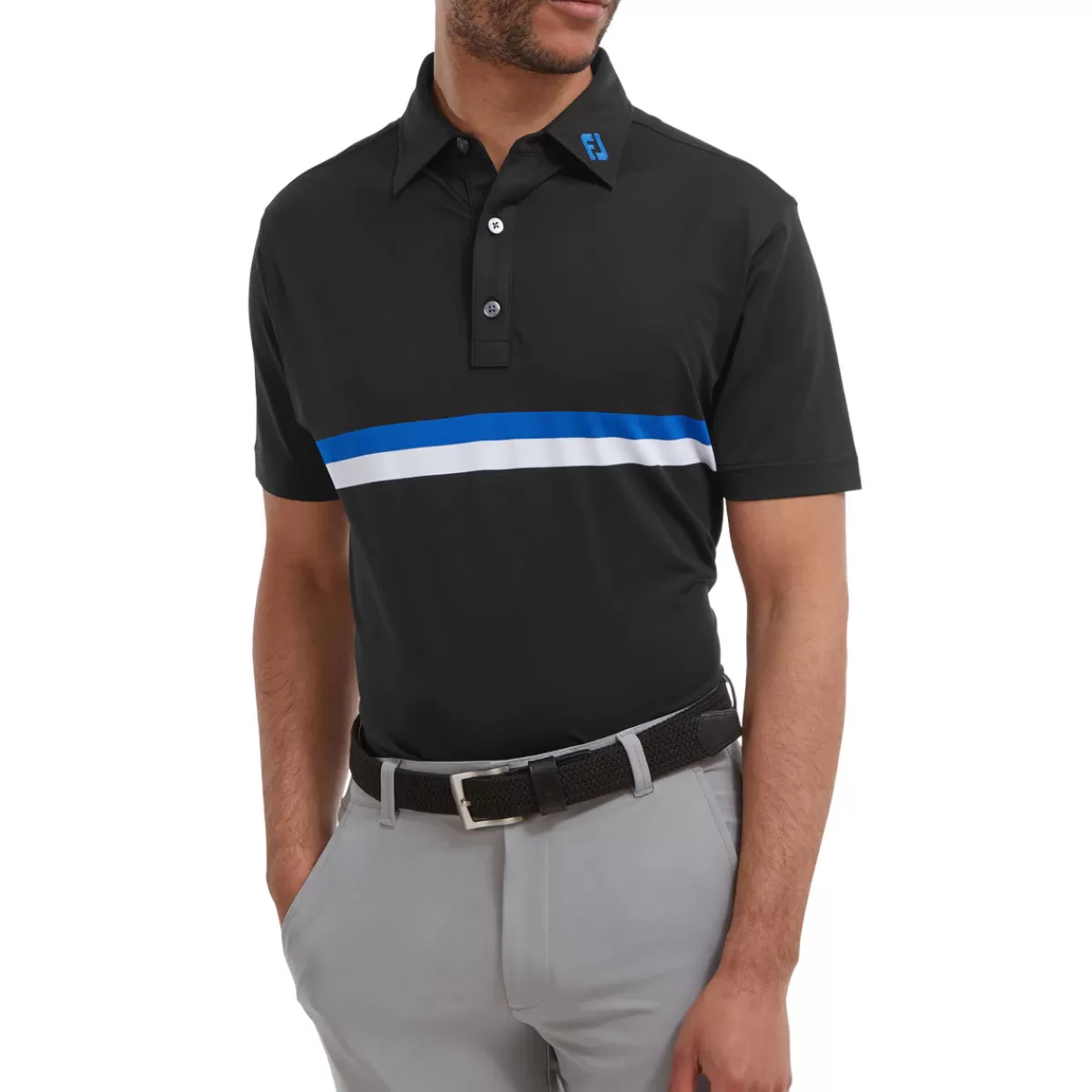 Best Sale Men's Double Chest Band Golf Polo Shirt Men Men's Golf Polo Shirts