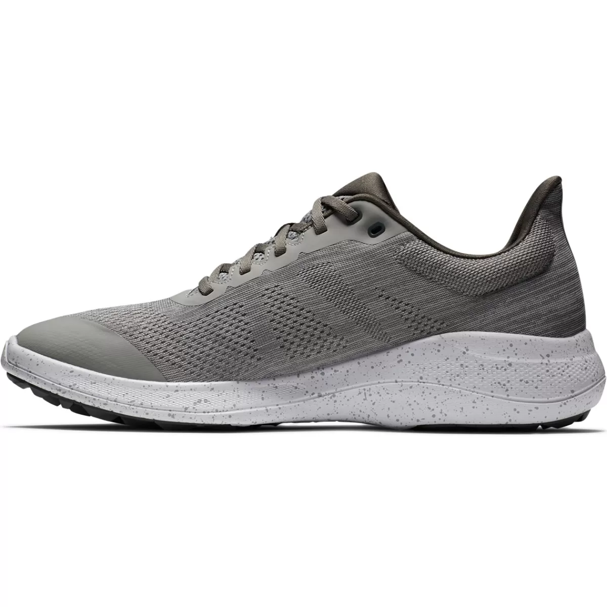 Cheap FootJoy Men's Flex Waterproof Spikeless Golf Shoes Heather/Grey/Charcoal