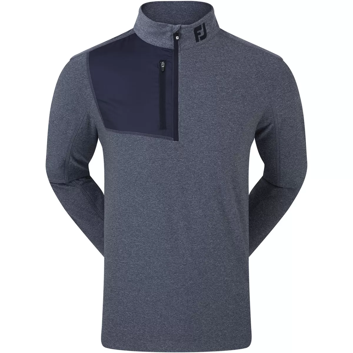 Hot Men's Heather Chill-Out Xp Golf Midlayer Men Men's Golf Sweaters