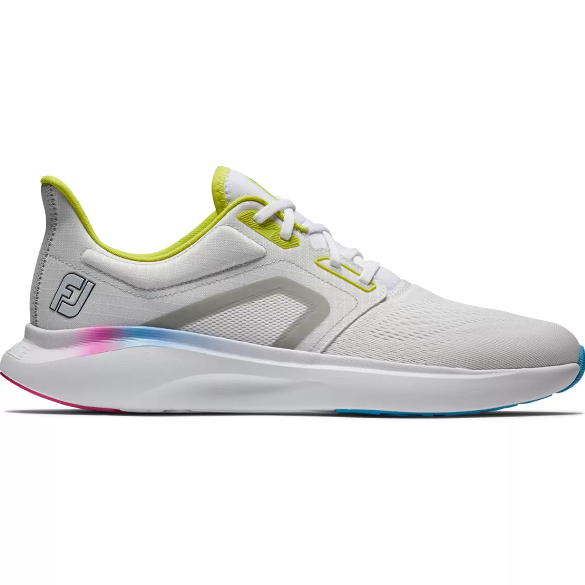 Sale FootJoy Men's Hyperflex Spikeless Golf Trainers White/Multi