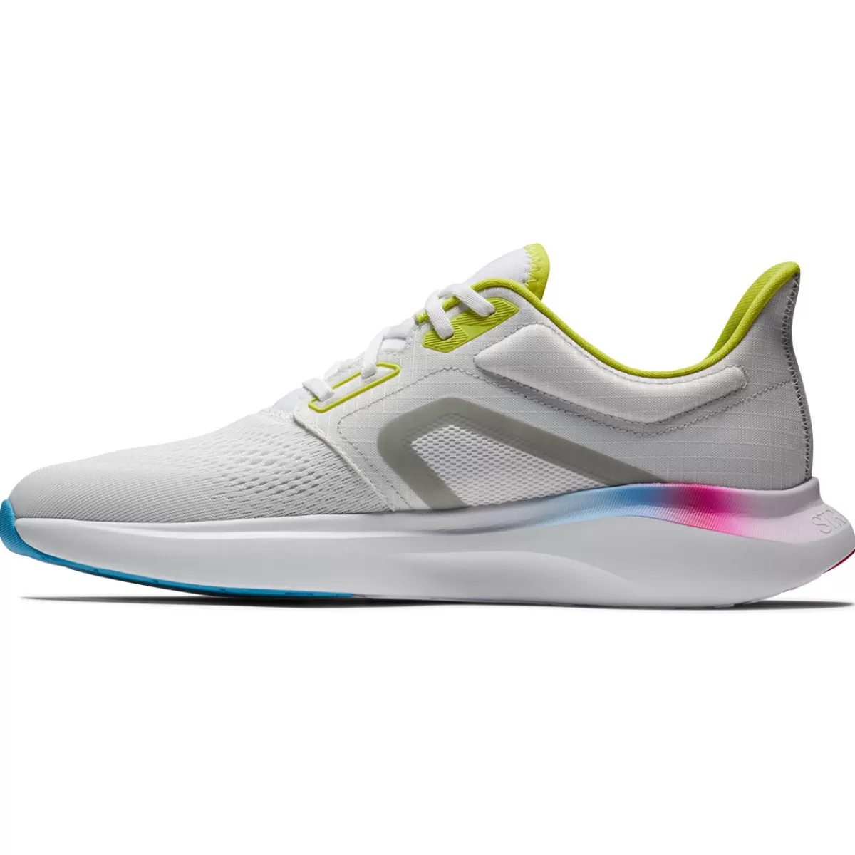 Sale FootJoy Men's Hyperflex Spikeless Golf Trainers White/Multi