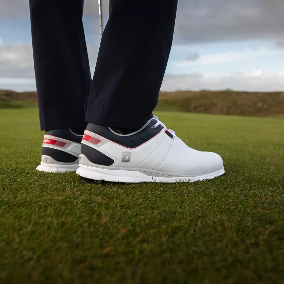 New FootJoy Men's Pro Sl Waterproof Spikeless Golf Shoes
