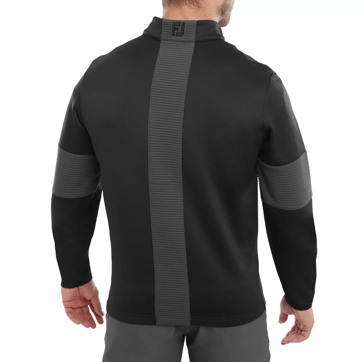 Hot Men's Ribbed Chill-Out Xp Golf Midlayer Men Men's Golf Sweaters
