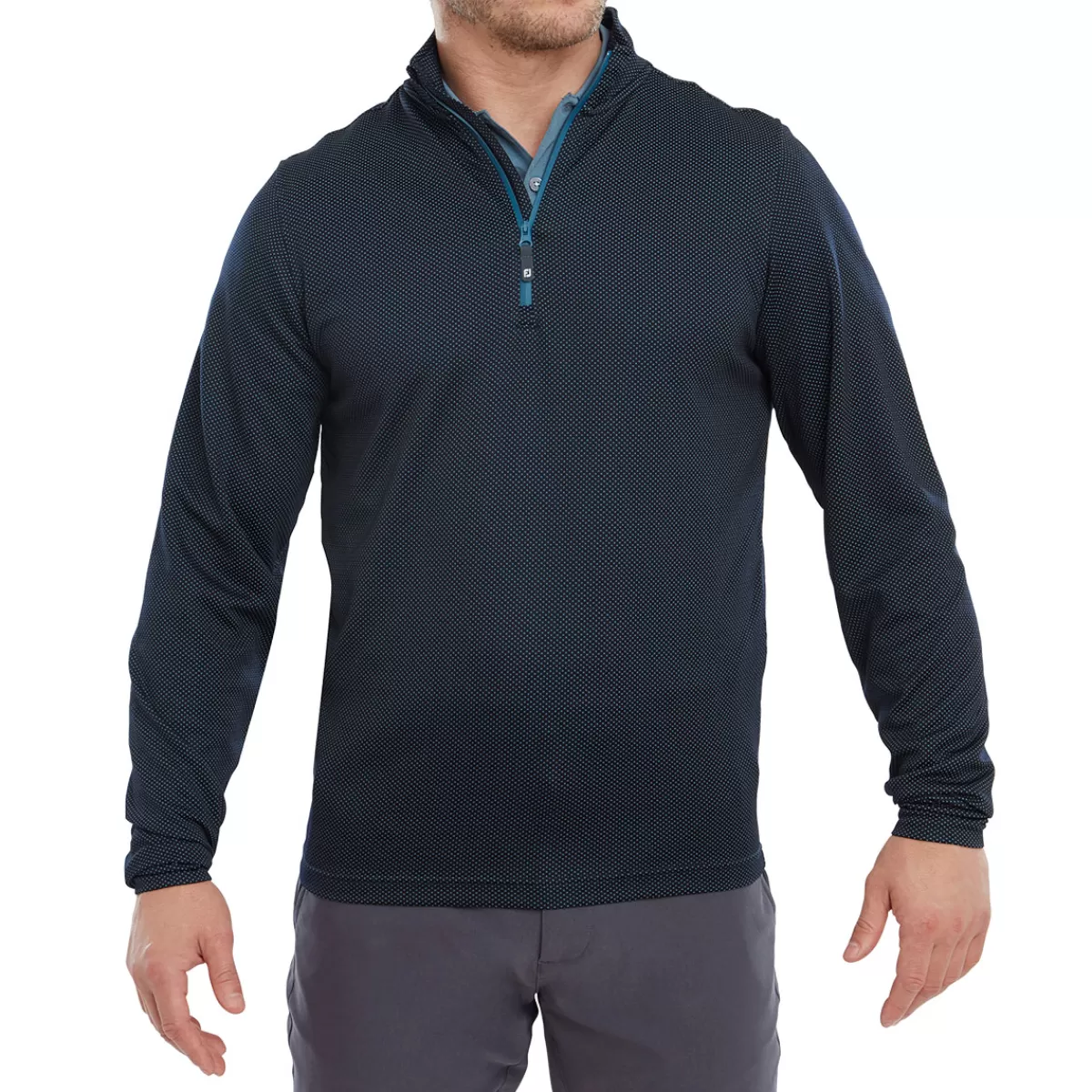 Fashion Men's Thermoseries Hybrid Half Zip Golf Midlayer Men Men's Golf Sweaters