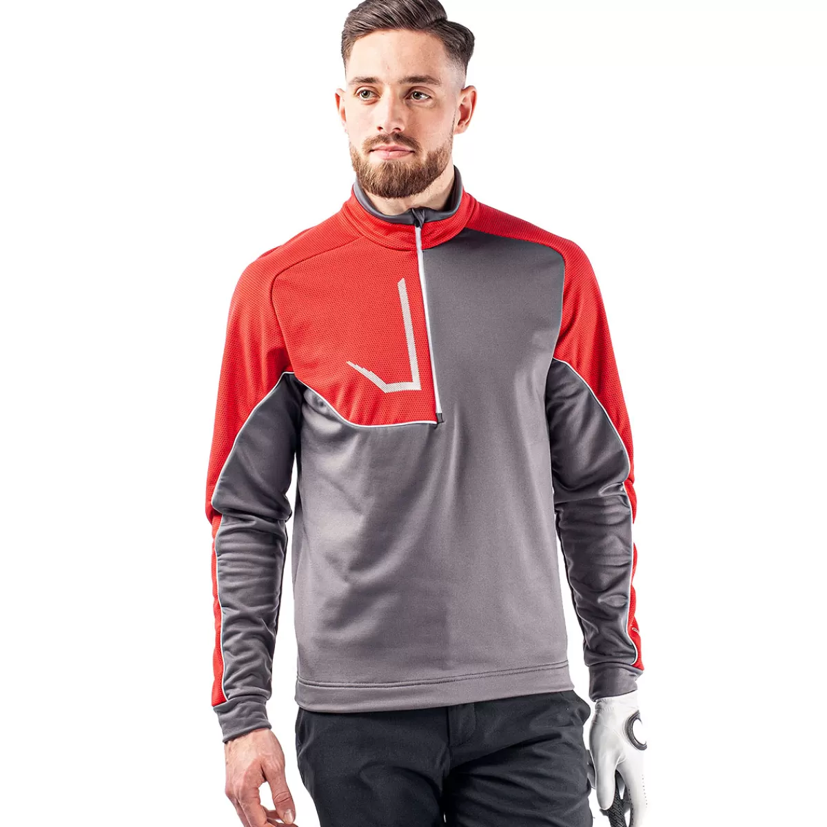 Best Sale Men's Daxton Golf Midlayer Men Men's Golf Sweaters