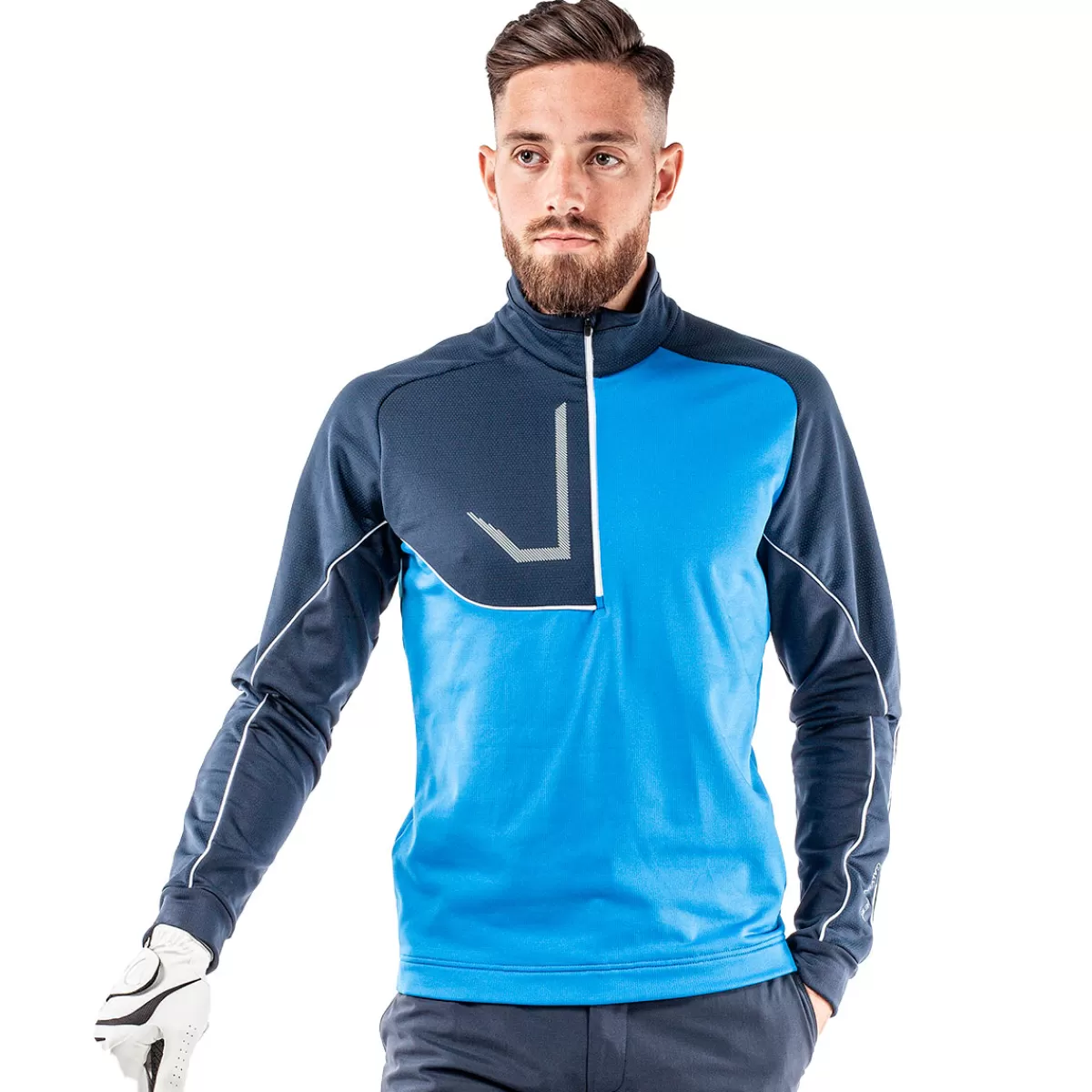 Hot Men's Daxton Golf Midlayer Men Men's Golf Sweaters