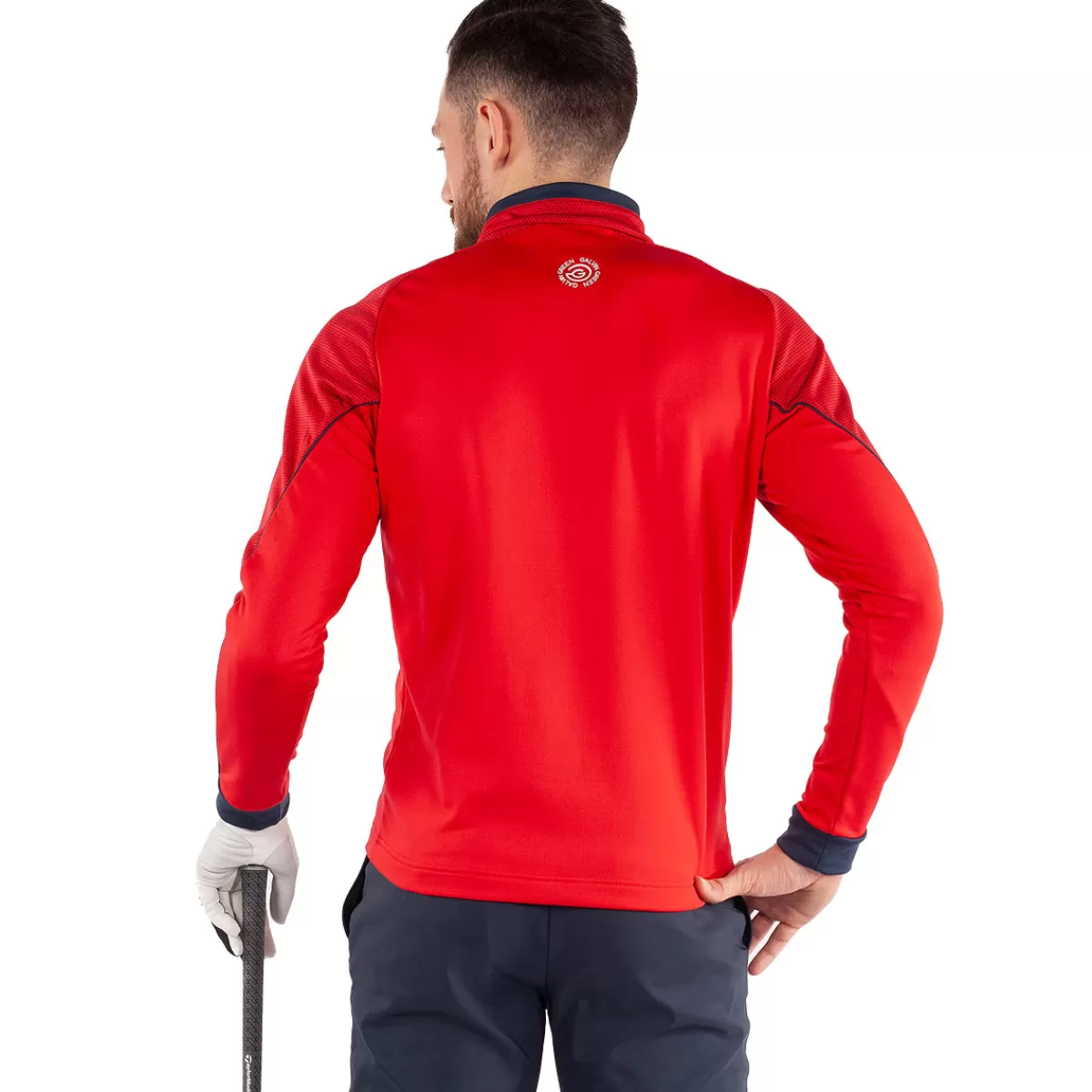 Shop Men's Daxton Golf Midlayer Men Men's Golf Sweaters