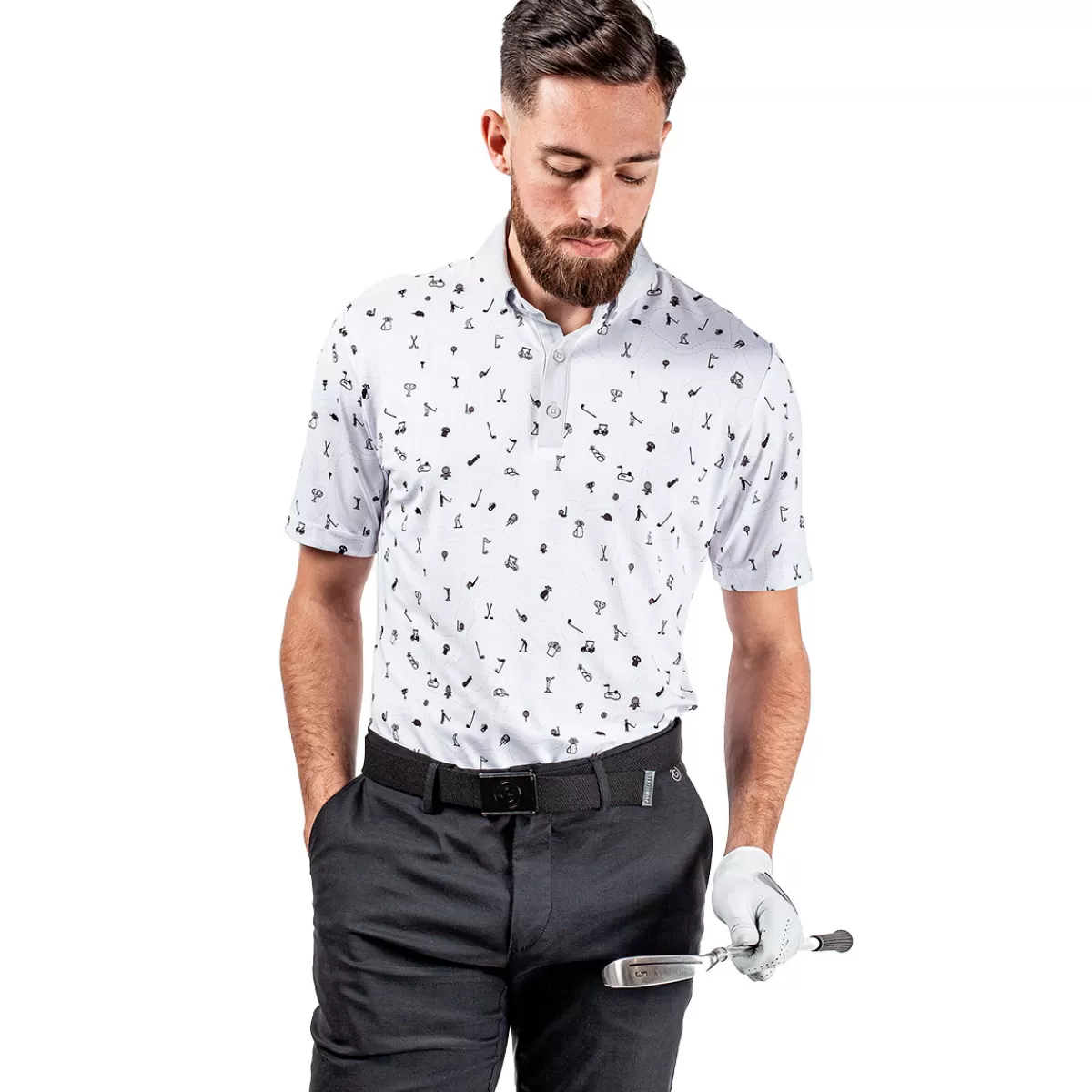 Store Galvin Green Men's Miro Golf Polo Shirt