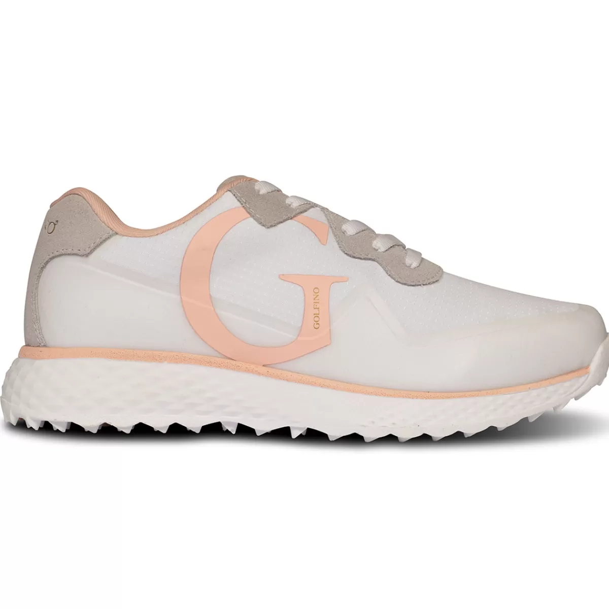 Best Sale GOLFINO Ladies Retro Runner Waterproof Spikeless Golf Shoes