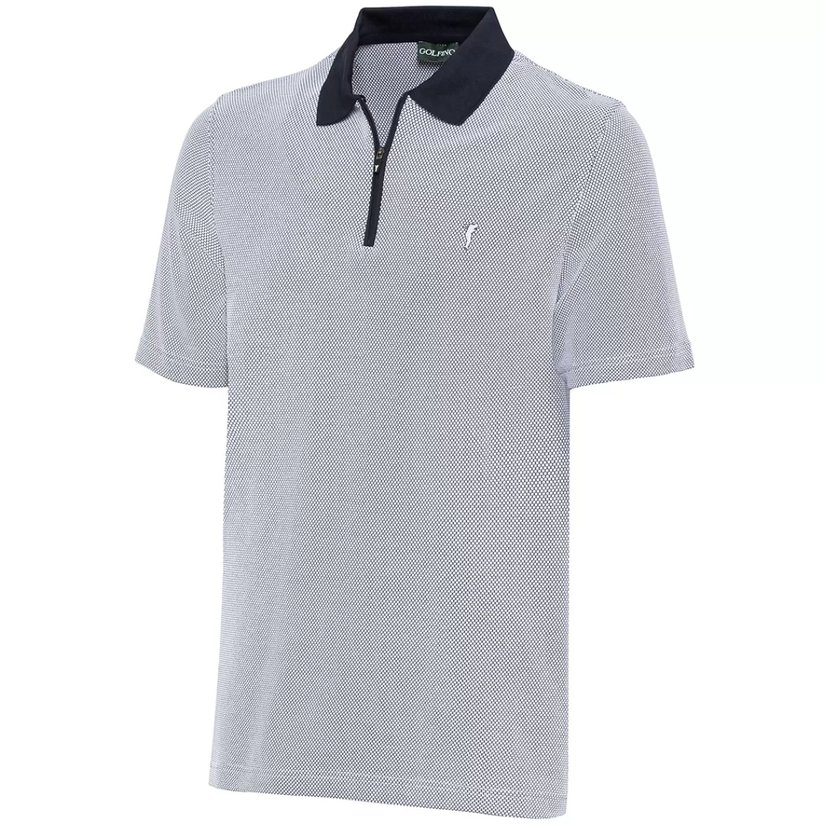 Fashion GOLFINO Men's Biarritz Golf Polo Shirt Navy