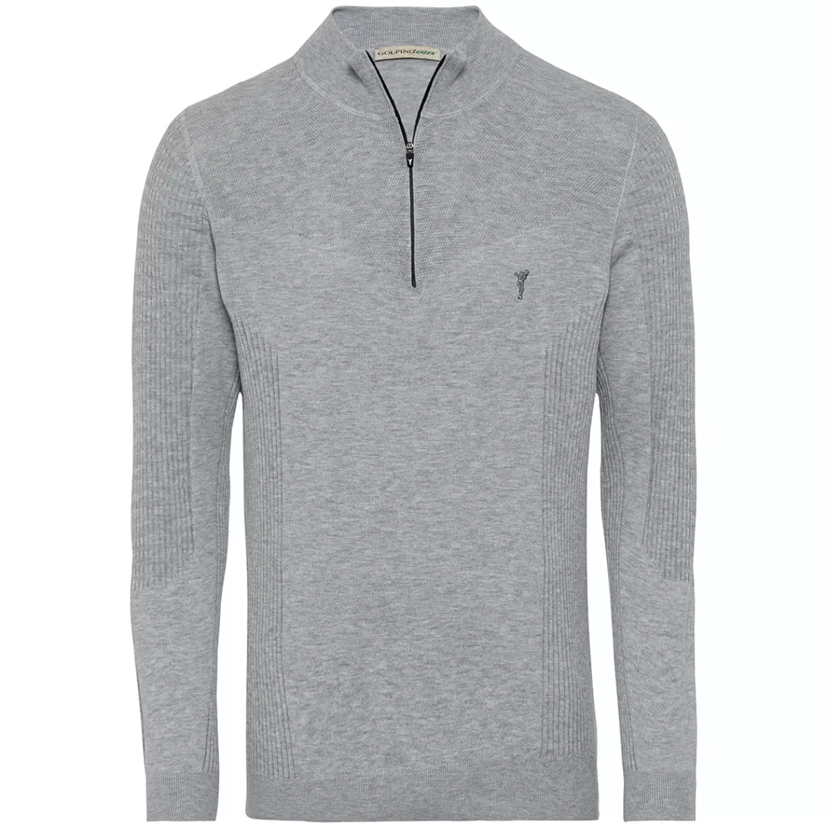 Discount Men's Engineered Half Zip Golf Mid Layer Men Men's Golf Sweaters