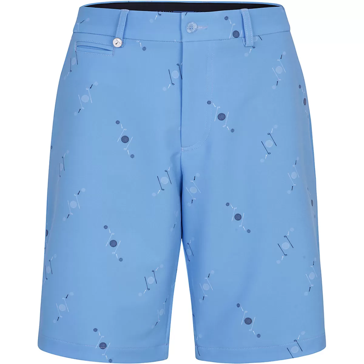 Hot Men's Monogram Stretch Golf Shorts Men Men's Golf Shorts