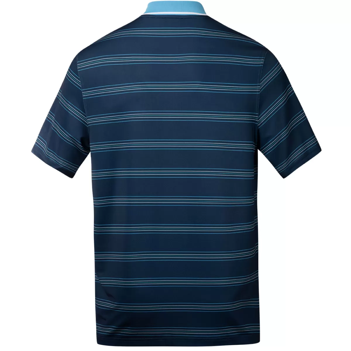 Best Sale GOLFINO Men's Multi-Stripe Breathable Golf Polo Shirt