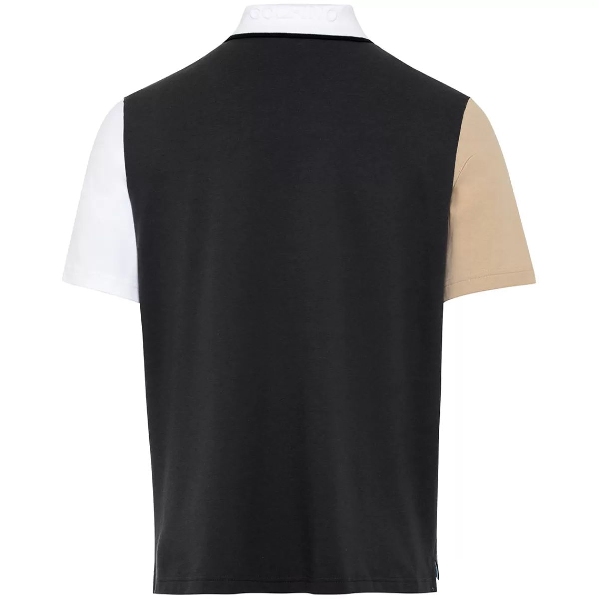 Discount Men's Shoulder Logo Golf Polo Shirt Men Men's Golf Polo Shirts