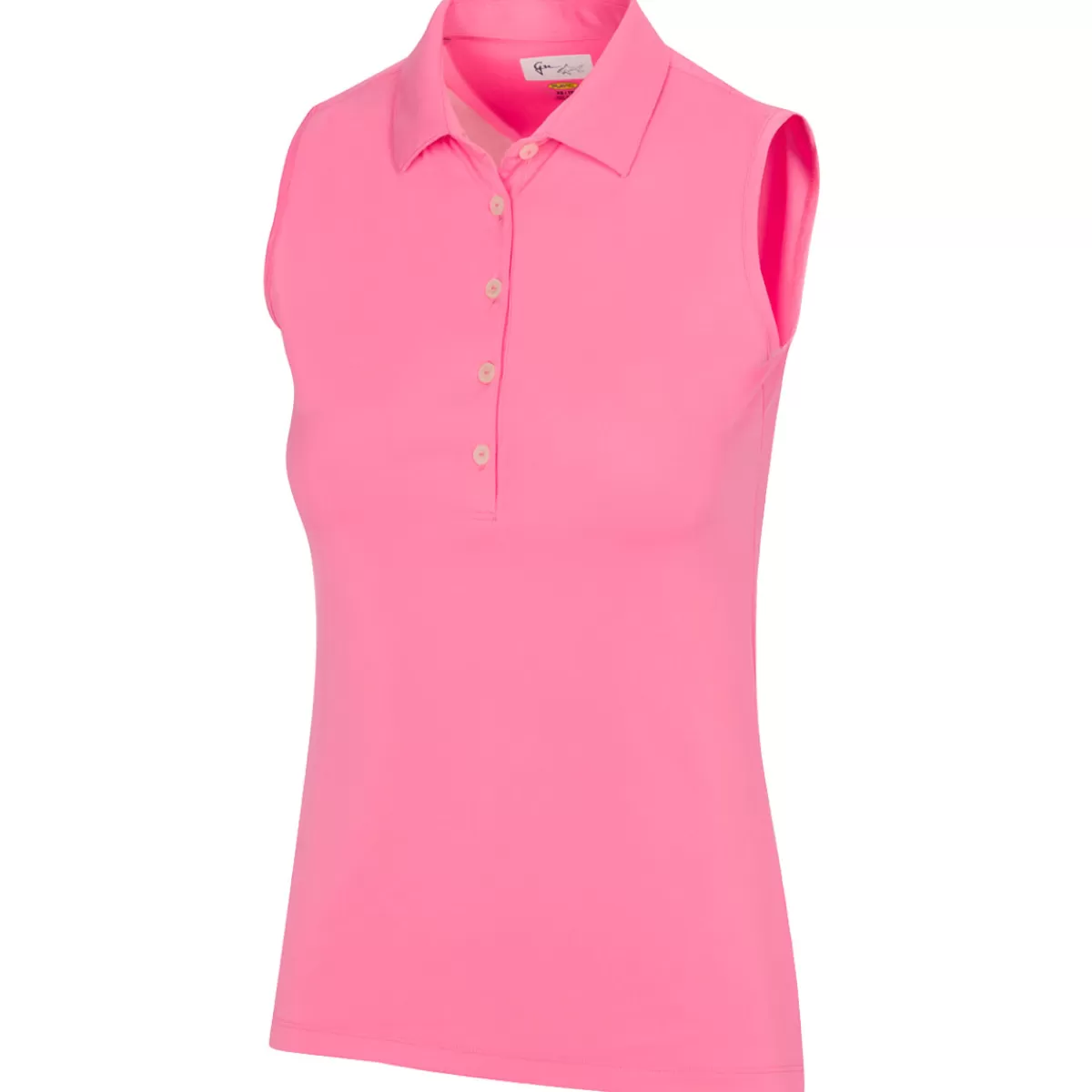 Best Sale Greg Norman Ladies Freedom Pique Sleeveless Golf Polo Shirt