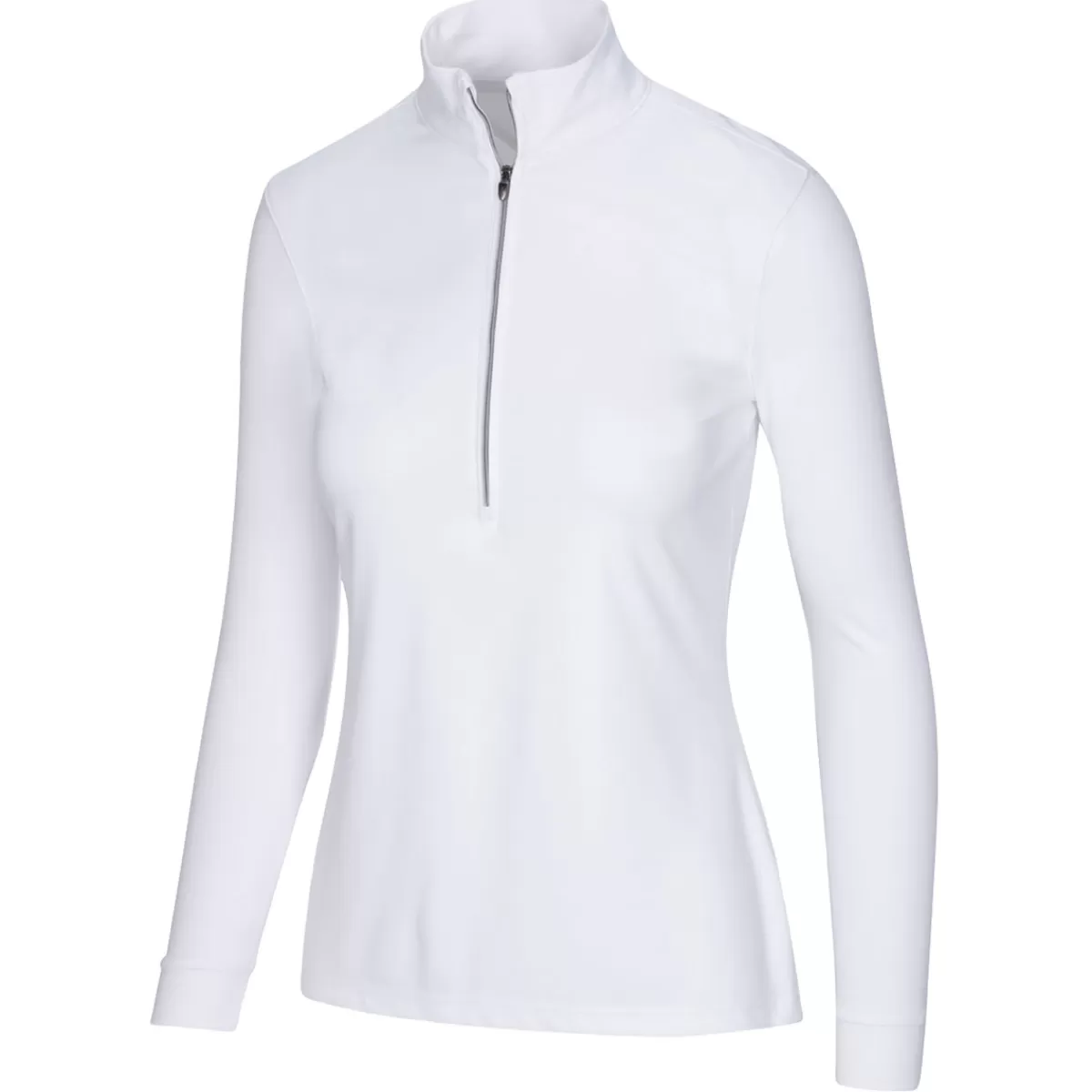 Clearance Greg Norman Ladies Half Zip Mock Golf Midlayer