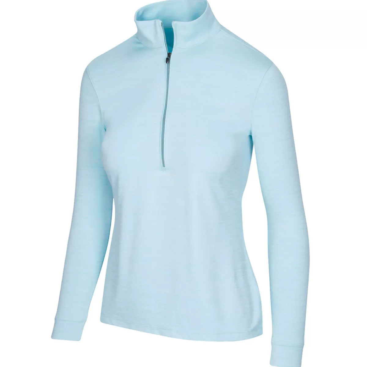 Fashion Greg Norman Ladies Half Zip Mock Golf Midlayer
