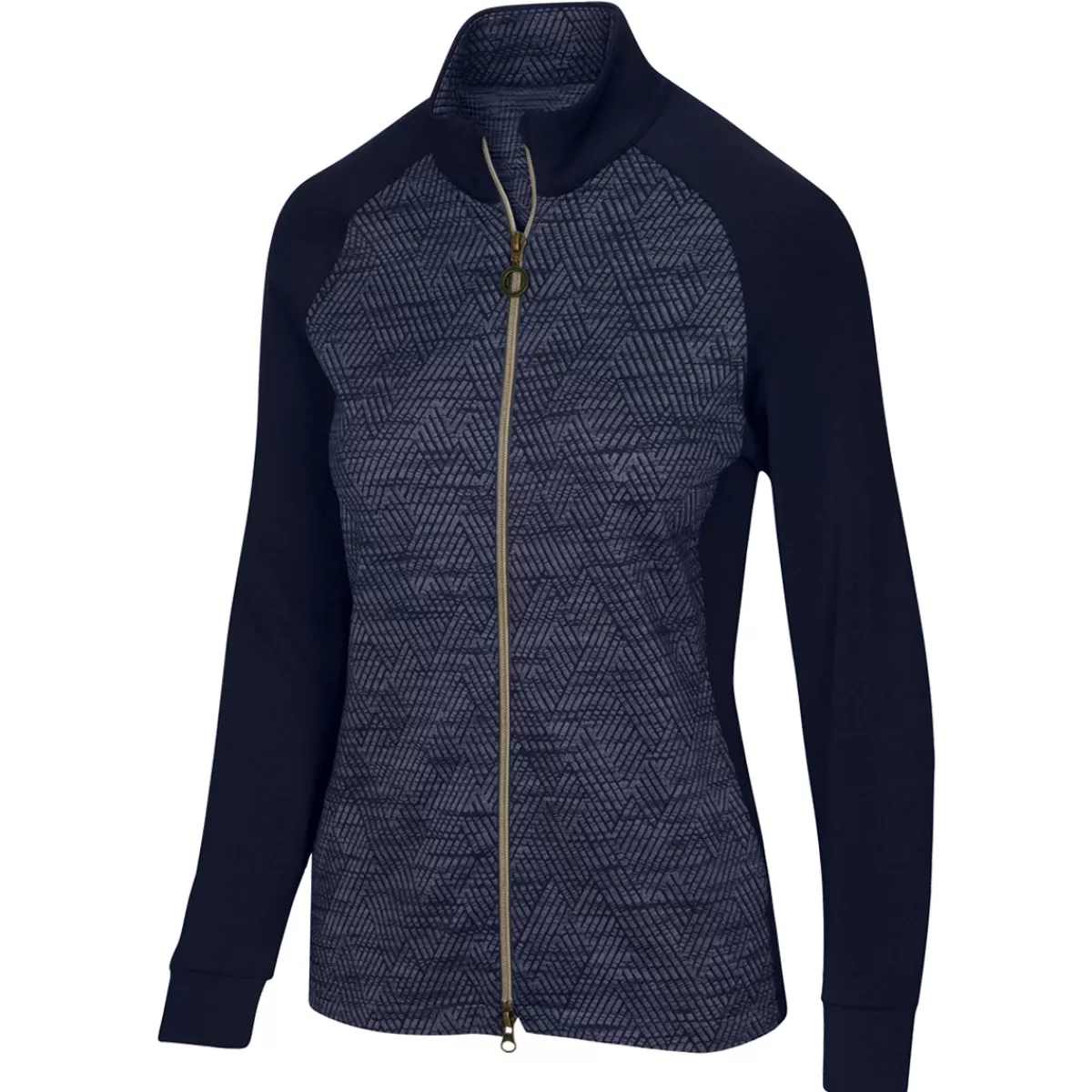 Flash Sale Greg Norman Ladies Herringbone Golf Jacket