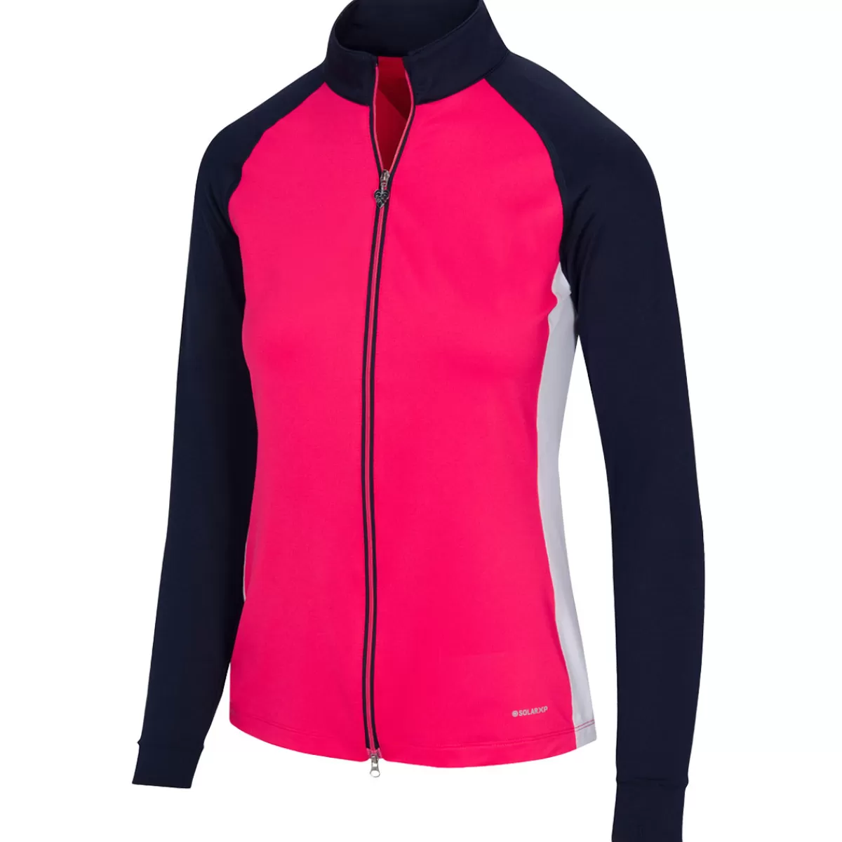 Cheap Greg Norman Ladies Marina Golf Jacket Strawberry