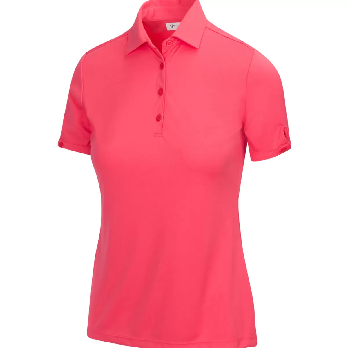 Best Greg Norman Ladies Ml75 2Below Golf Polo Shirt