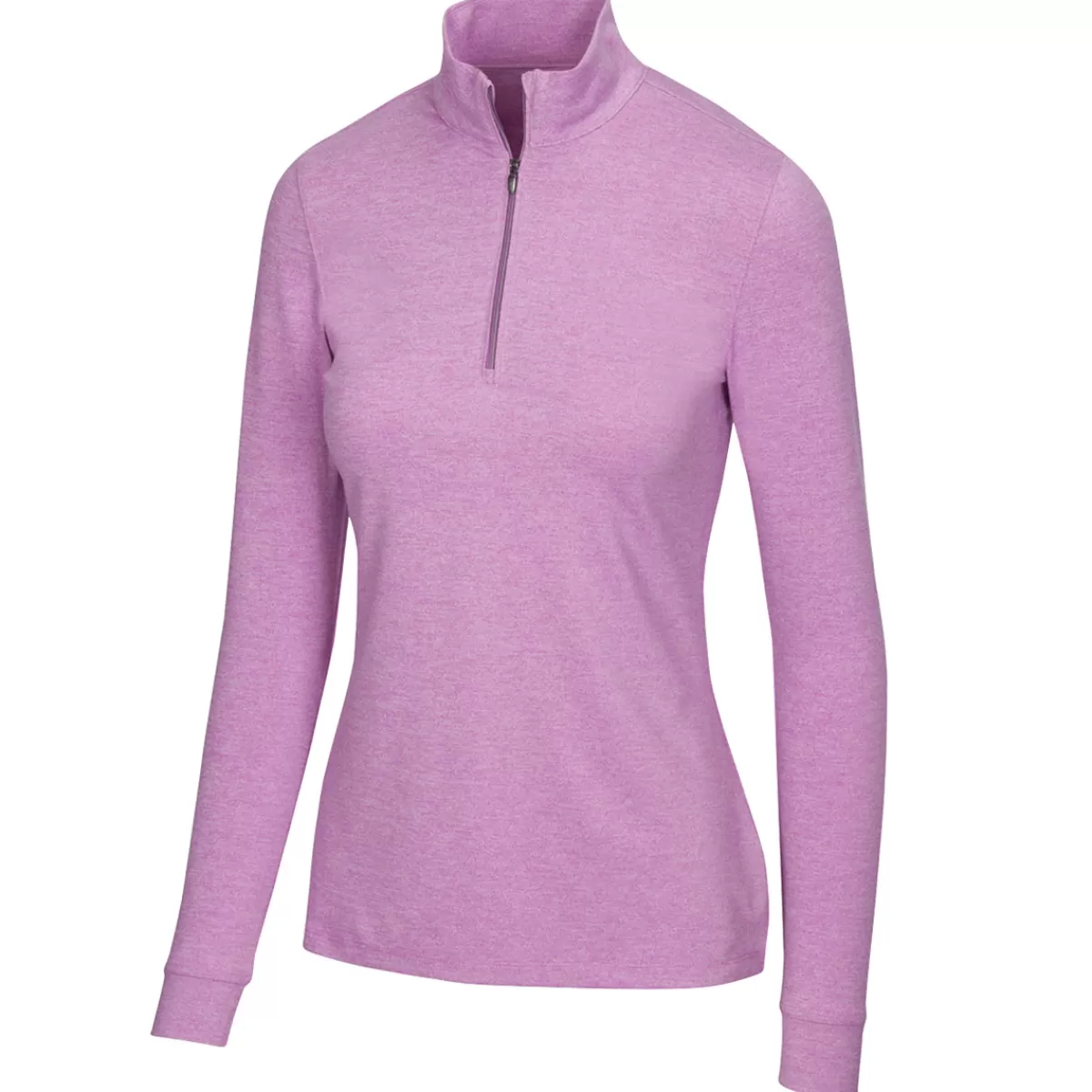 Clearance Greg Norman Ladies Peached Golf Midlayer