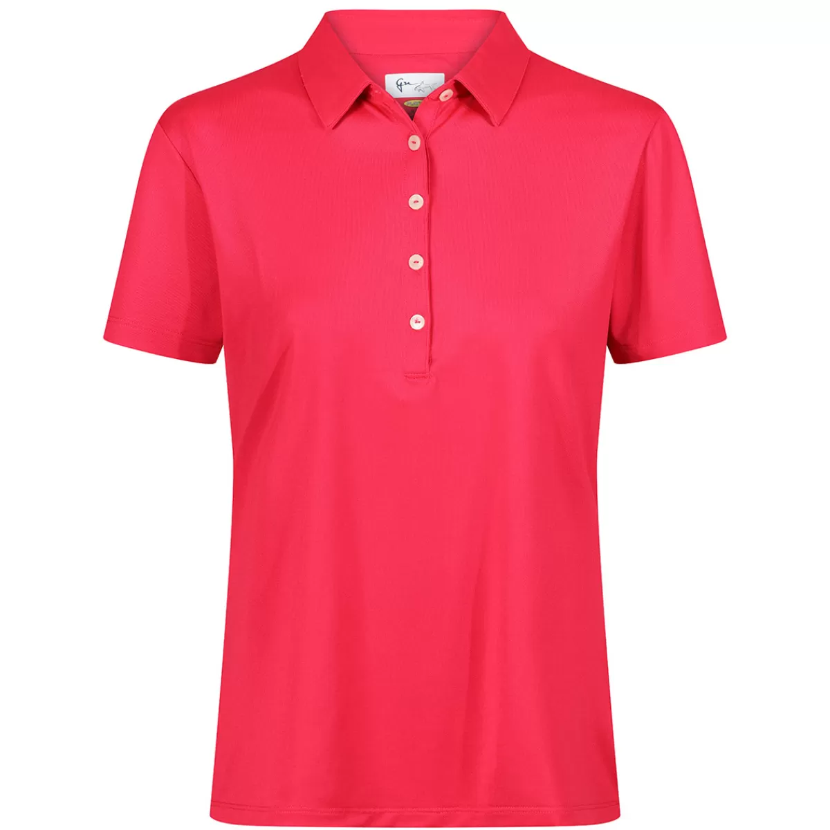 Fashion Greg Norman Ladies Shark Logo Golf Polo Shirt