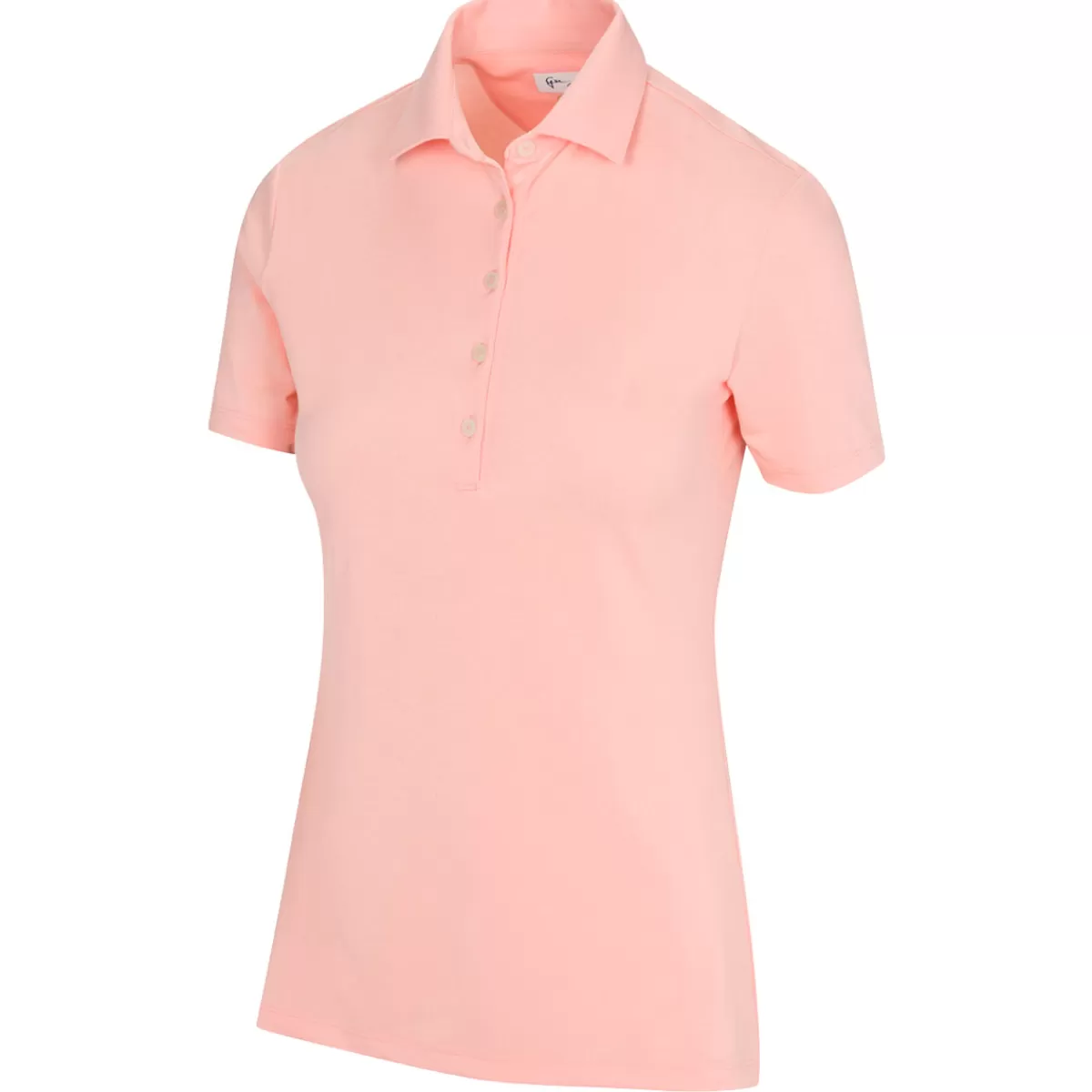 New Greg Norman Ladies Shark Logo Golf Polo Shirt