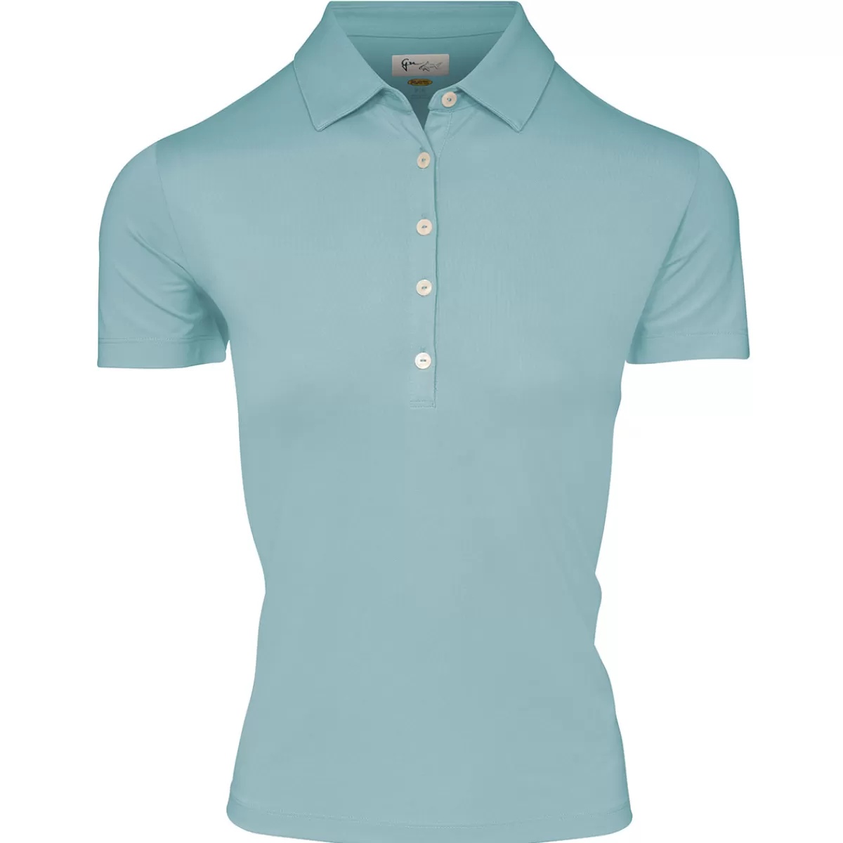 Cheap Greg Norman Ladies Shark Logo Golf Polo Shirt