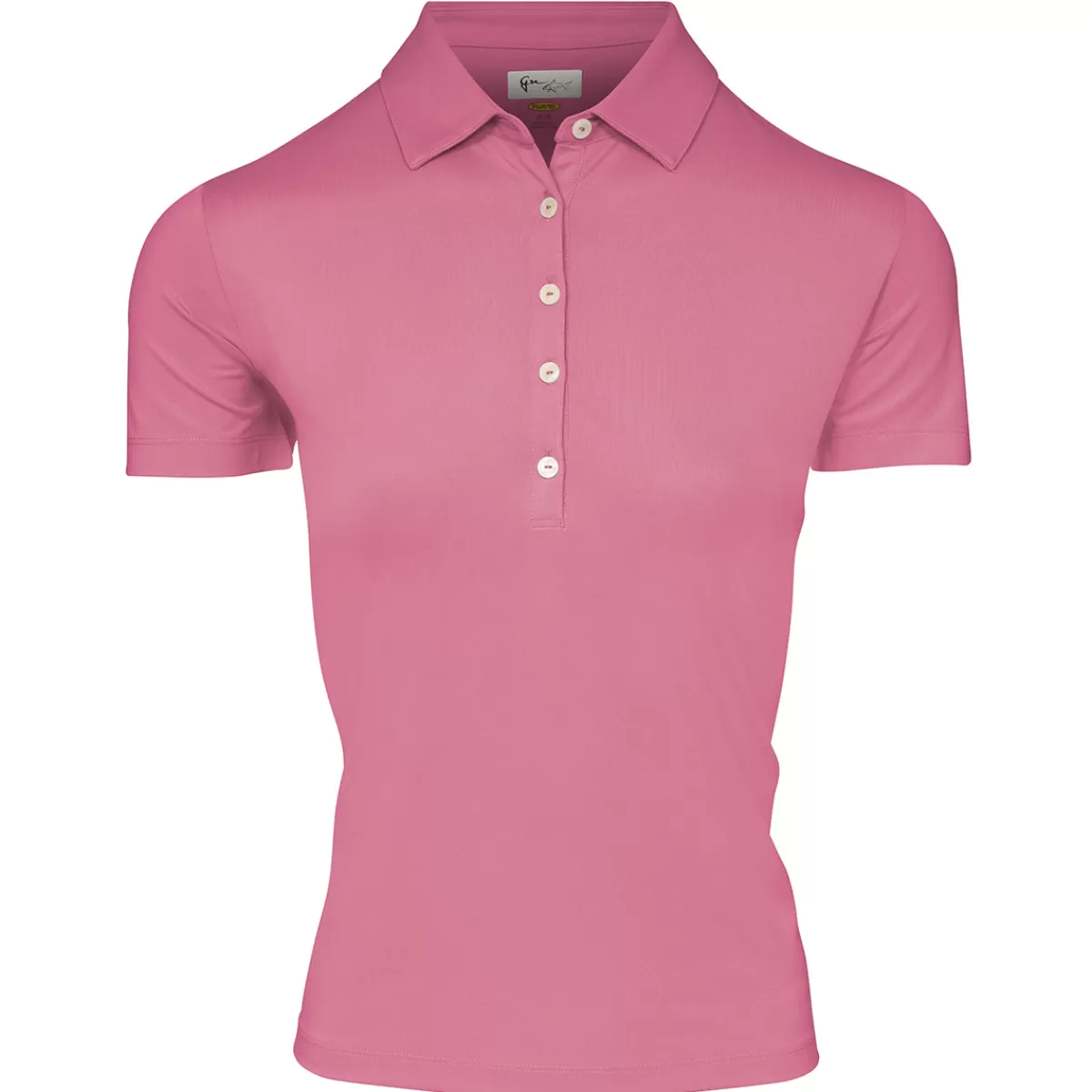 Sale Greg Norman Ladies Shark Logo Golf Polo Shirt