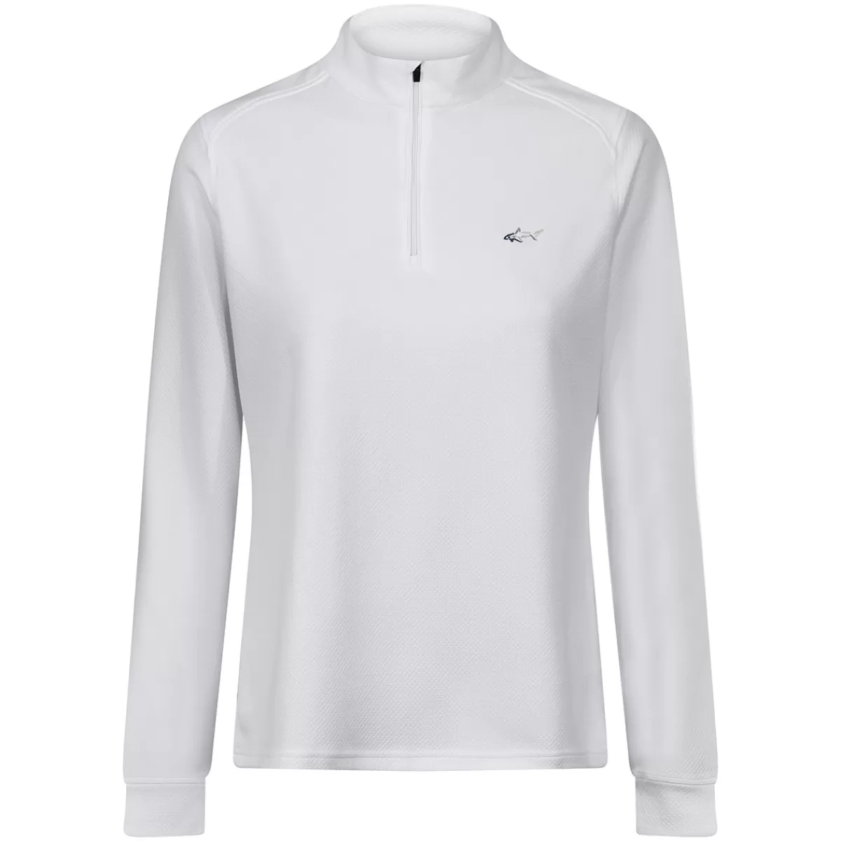 Cheap Greg Norman Ladies Textured Quarter Zip Midlayer