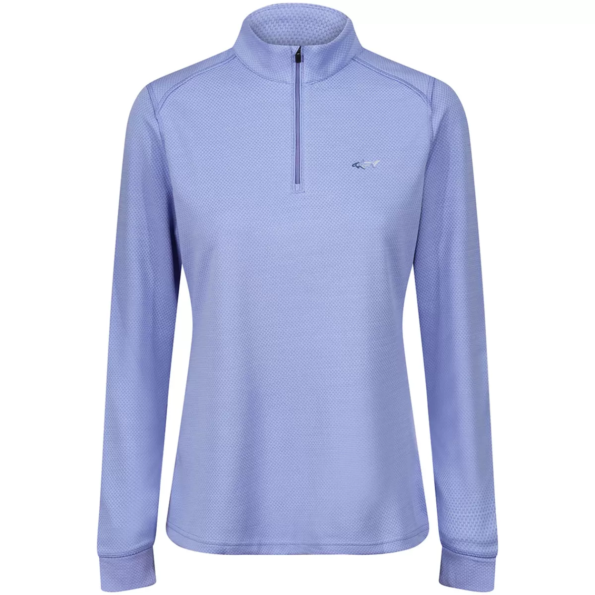 Sale Greg Norman Ladies Textured Quarter Zip Midlayer