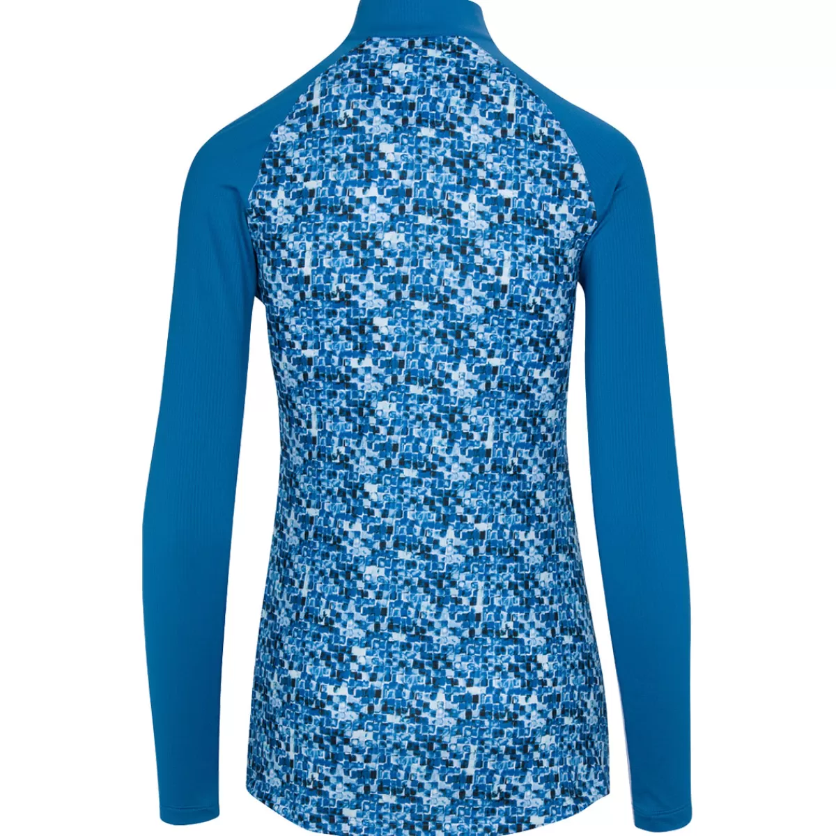 Shop Greg Norman Ladies Tile Print Quarter Zip Golf Mid Layer