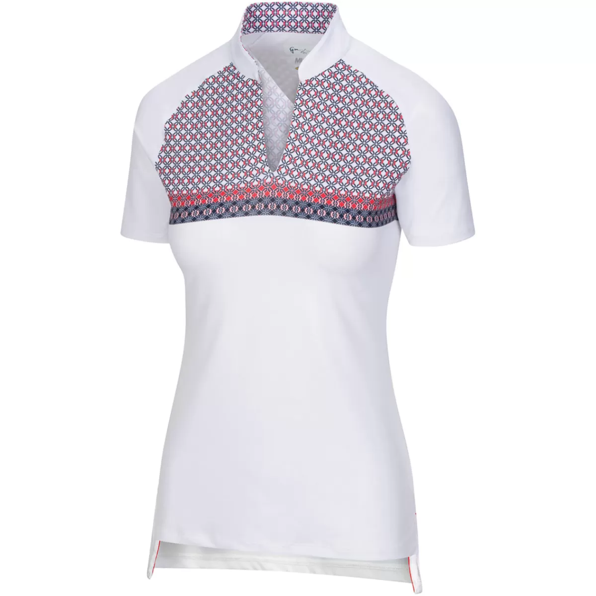 Discount Greg Norman Ladies Waterfront Golf Polo Shirt White
