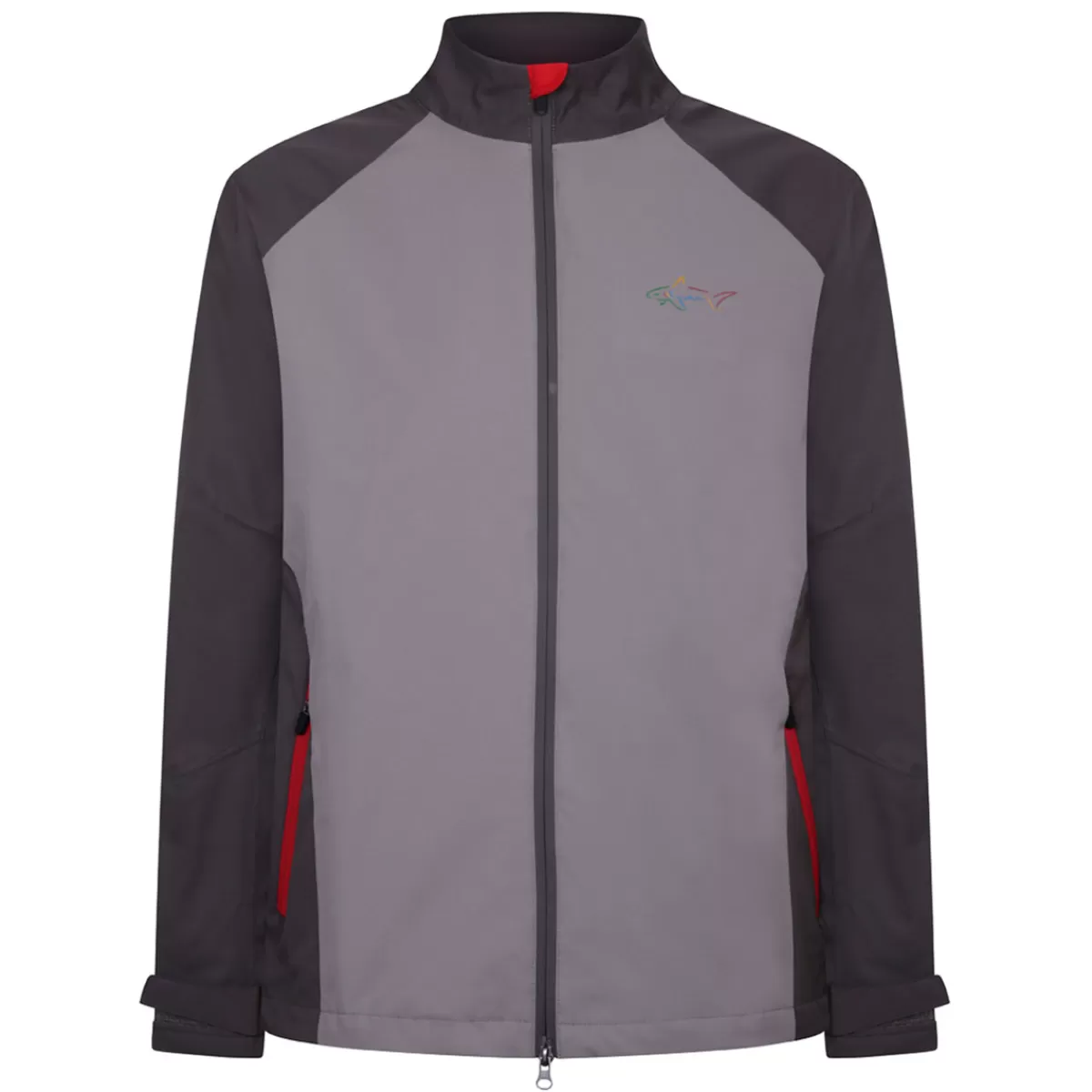 Store Greg Norman Men's Dorsal Waterproof Golf Jacket
