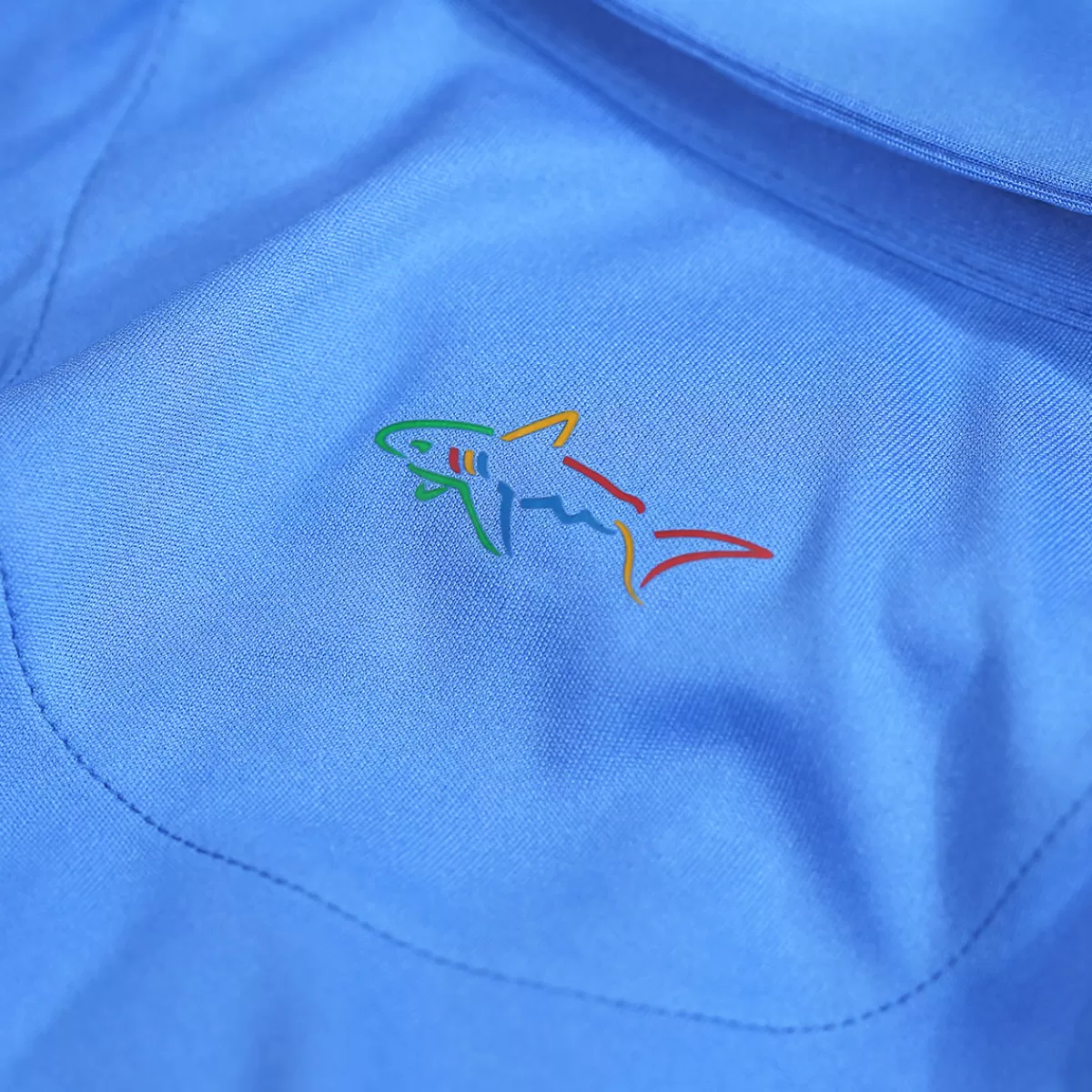 Shop Men's Engineered Chest Stripe Golf Polo Shirt Men Men's Golf Polo Shirts