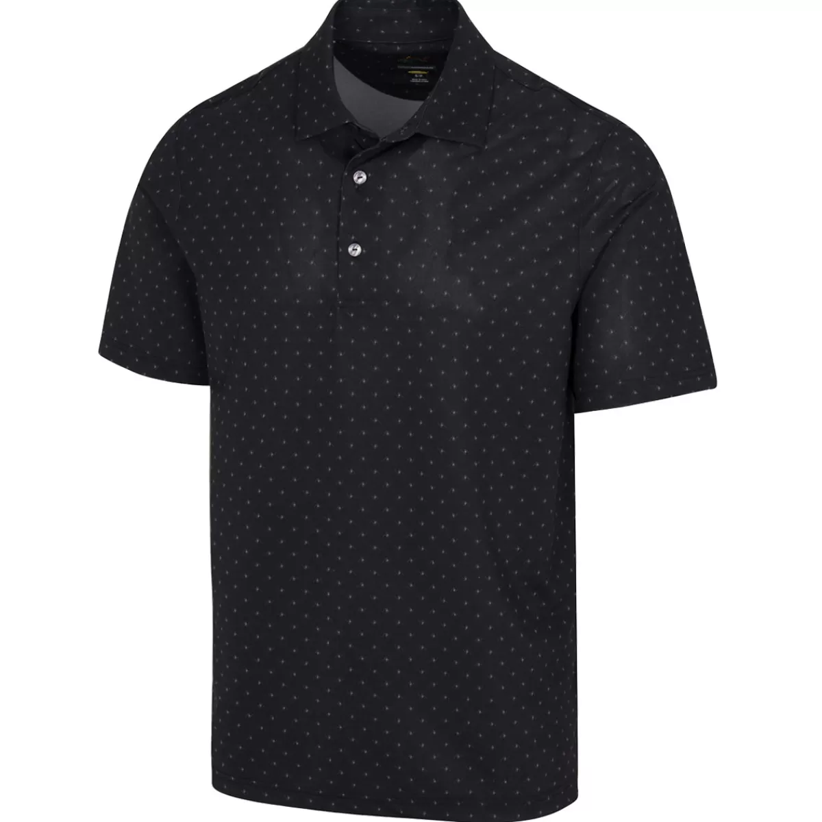 Store Men's Freedom Micro Pique Spinner Print Golf Polo Shirt Men Men's Golf Polo Shirts