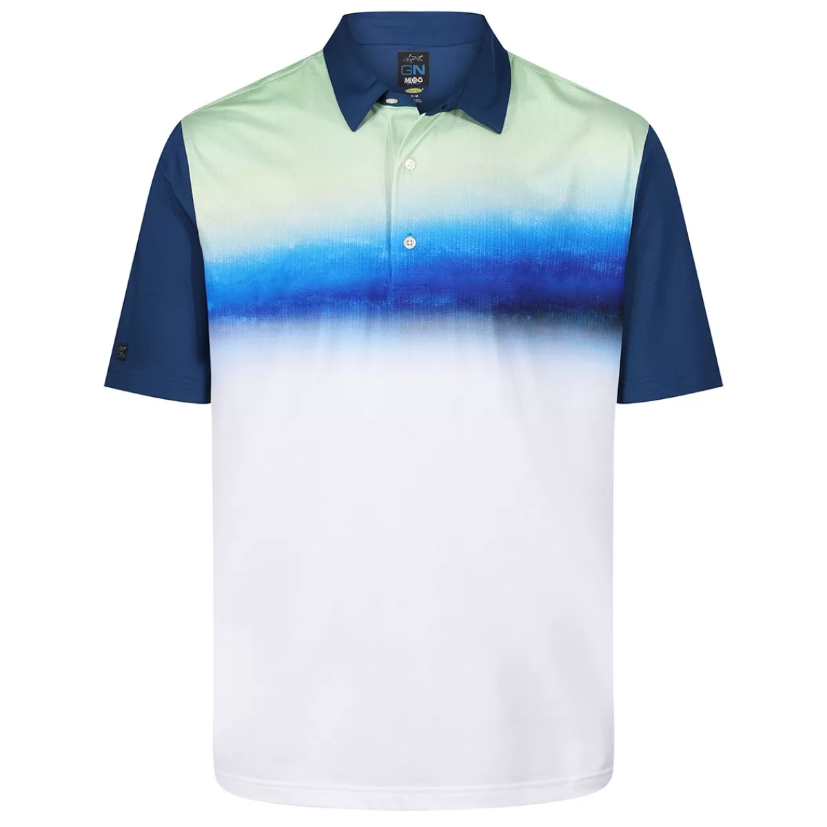 Outlet Greg Norman Men's Genovesa Stretch Golf Polo Shirt Jewel Blue