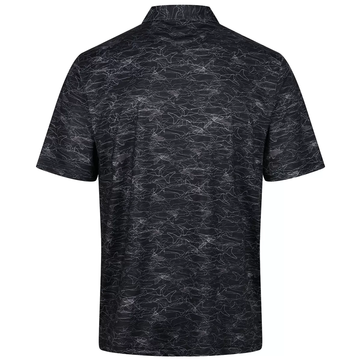 Cheap Men's Lab Shark Shadow Stretch Golf Polo Shirt Men Men's Golf Polo Shirts