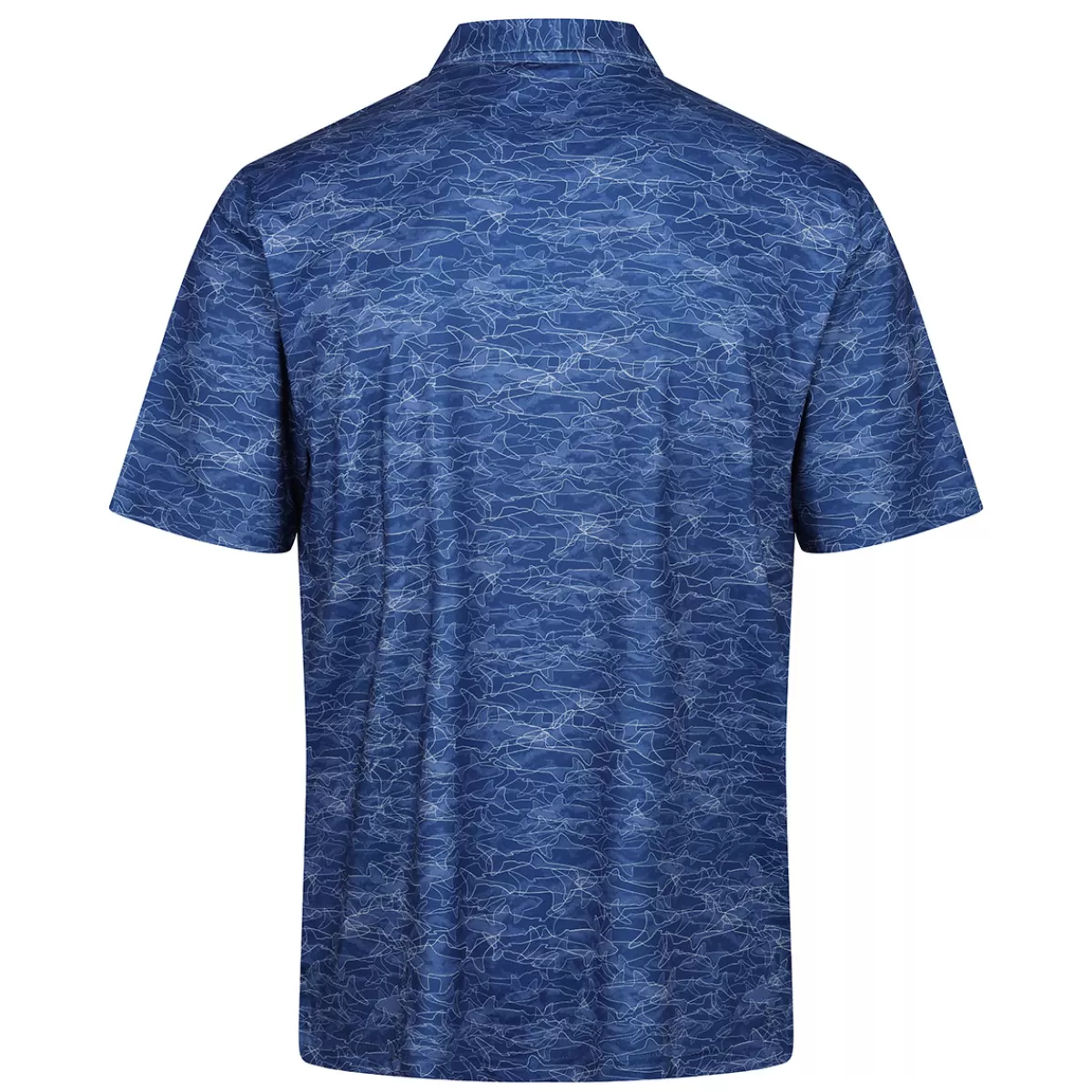 Cheap Men's Lab Shark Shadow Stretch Golf Polo Shirt Men Men's Golf Polo Shirts