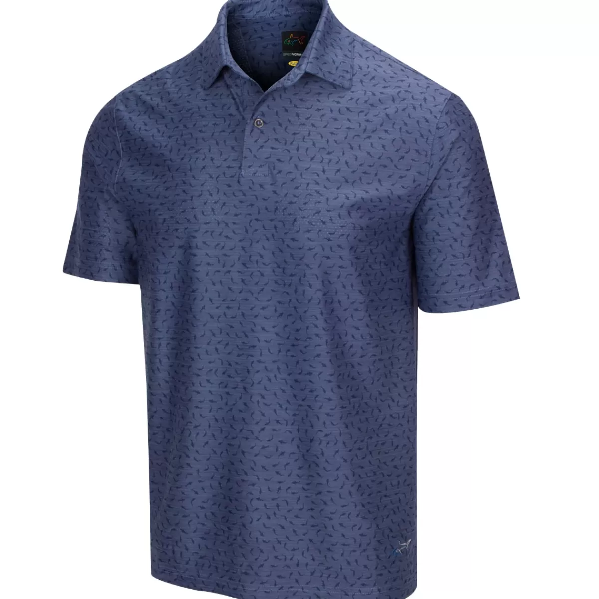 New Men's Lab Shark Stretch Golf Polo Shirt Men Men's Golf Polo Shirts