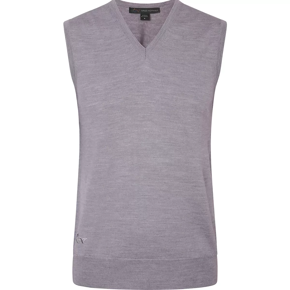 Hot Men's Merino Sweater Golf Vest Men Men's Golf Sweaters