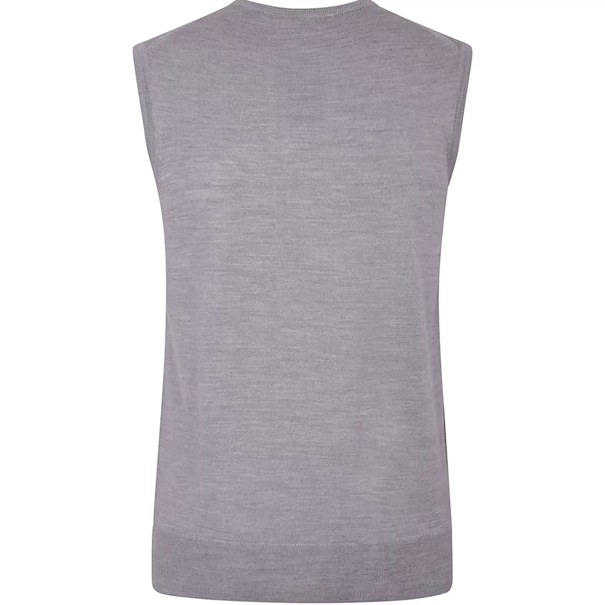 Hot Men's Merino Sweater Golf Vest Men Men's Golf Sweaters