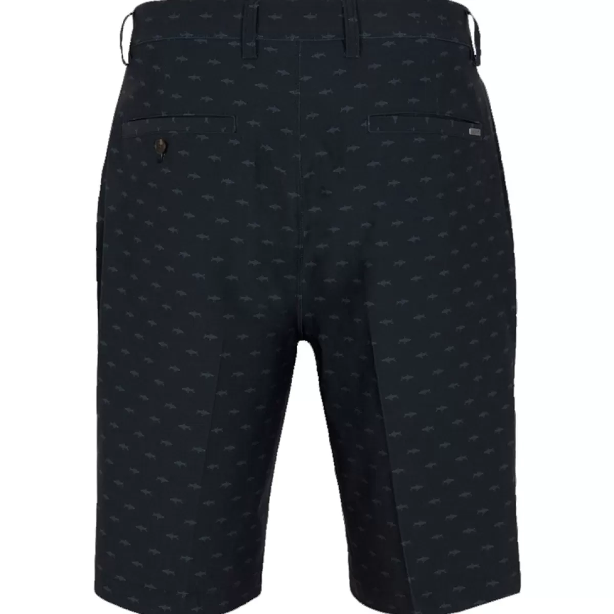 Cheap Men's Microlux Hybrid Shark Print Golf Shorts Men Men's Golf Shorts